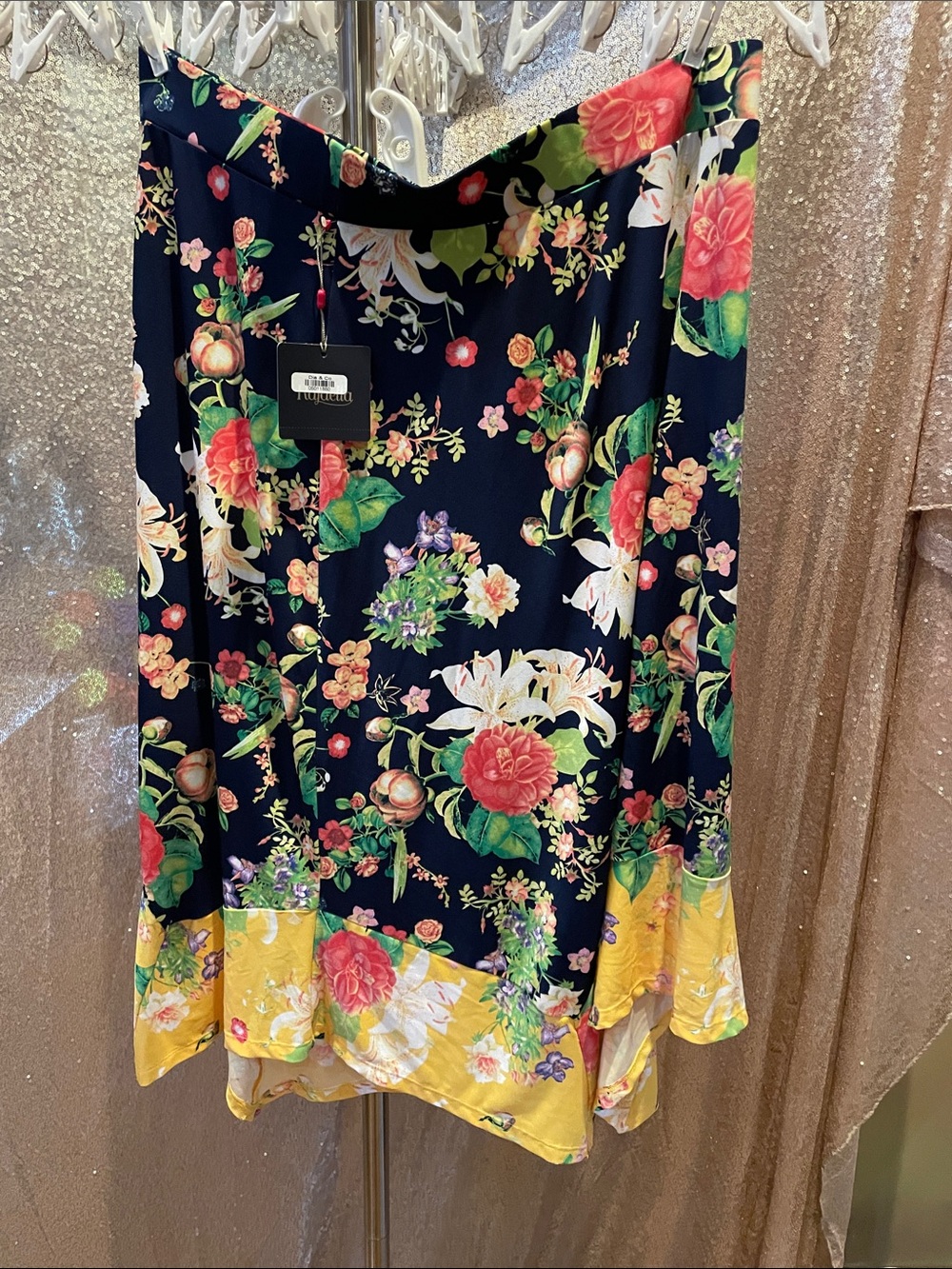 Rafaella Floral Skirt NWT